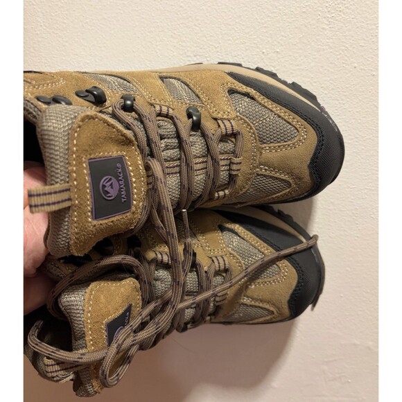 Tamarack Mt. Shasta Waterproof Mid Hiking Boots Tan & Black Women’s Size 6M New - Picture 9 of 10